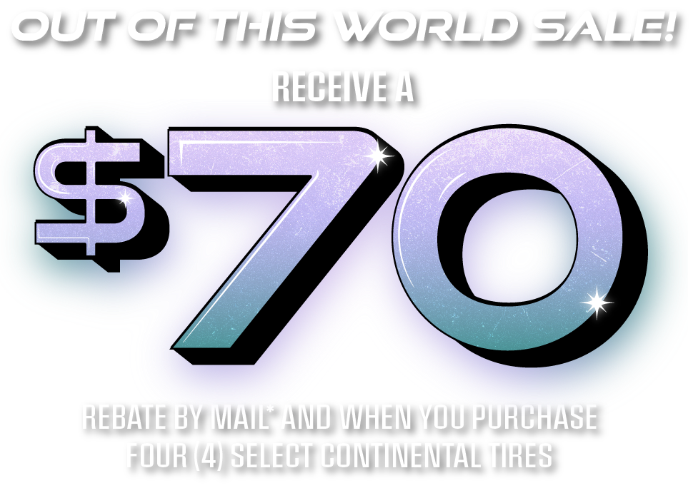 Earn a $70 Rebate with qualifying purchase